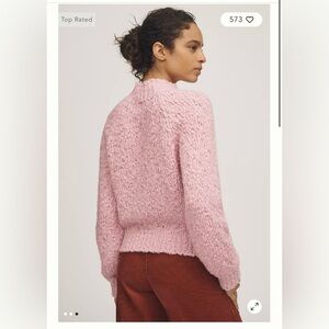 NWOT Maeve Textured Mock-Neck Sweater